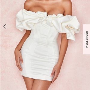 House of CB cream dress